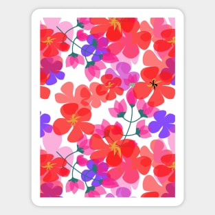 Geraniums 1 Magnet